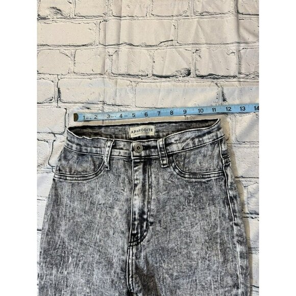 Aphrodite Ácid Wash Women High Waist Denim Jeans Size 7 - Picture 6 of 10